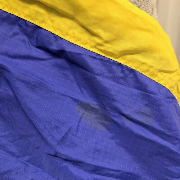 Vintage Greg Lemond Windbreaker Jacket Adult‎ Medium Blue Yellow Outdoor Mens - Picture 10 of 11